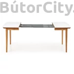 Kép 8/13 - Barret bővíthető étkezőasztal, fehér-tölgy