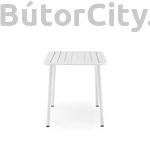 Kép 4/6 -  BOSCO asztal, négyszögletű, szín: fehér (70*70 cm)