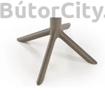 Kép 3/4 - CALVO kerek étkezőasztal, khaki (60 cm)