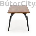 Kép 7/11 - CAMBELL bővíthető étkezőasztal, 140-180*80 cm, szín: tölgy/fekete