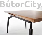 Kép 11/11 - CAMBELL bővíthető étkezőasztal, 140-180*80 cm, szín: tölgy/fekete
