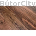 Kép 6/8 - DOMENICO asztal, kerek 110 cm, szín: dió/arany