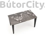 Kép 8/13 - FELIX bővíthető étkezőasztal, szín: szürke márvány/fekete (141-201*81)