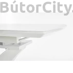 Kép 3/9 - PALERMO bővíthető étkezőasztal, téglalap alakú, szín: fehér (140-180*80)