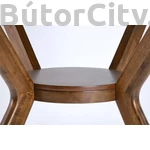 Kép 9/10 - RUPERT étkezőasztal, kerek 120 cm, szín: dió