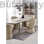 Kép 5/14 - SALIX bővíthető étkezőasztal, szín: travertin/kasmír (180-260*90)