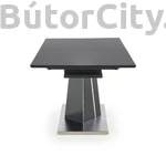 Kép 4/14 - SALVADOR bővíthető étkezőasztal, téglalap alakú, szín: sötétszürke (160-200*90)