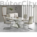 Kép 4/4 - SANDOR 2 bővíthető étkezőasztal, téglalap alakú, szín: szürke (160-220*90)