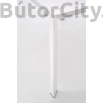 Kép 5/9 - STANFORD XL bővíthető étkezőasztal, téglalap alakú, szín: fehér (130-250*80)