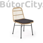 Kép 1/4 - K401 szék, szín: natúr/fekete