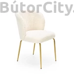 Kép 1/8 - K474 szék, szín: krém/arany