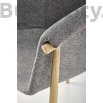 Kép 3/5 - K489 szék, szín: szürke