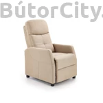 Kép 4/7 - Felipe dönthető relax fotel (bézs vagy szürke)