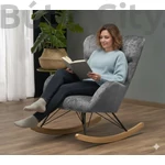 Kép 4/8 - CASTRO hintaszék, szín: szürke