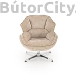 Kép 2/7 - GUIDO forgó pihenőfotel, szín: bézs