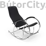 Kép 2/2 - fekete hintaszék