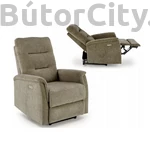 Kép 2/13 - JAMAL elektromos relax fotel, szín: oliva