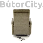 Kép 7/13 - JAMAL elektromos relax fotel, szín: oliva