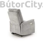 Kép 5/13 - JAMAL elektromos relax fotel, szín: szürke