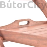 Kép 2/5 - Serving zsúrkocsi meranti fából