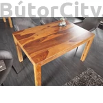 Kép 4/9 - LAGOS 120 cm sheesham asztal lábának közelképe