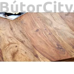 Kép 5/7 - MAKASSAR 160 cm sheesham étkezőasztal enteriőrben