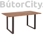 Kép 1/8 - Étkezőasztal MAMMUT 140cm 26mm wild akácia fa