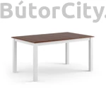 Kép 1/7 - Brigitte kihúzható asztal (150-197*93), fehér-dió