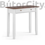 Kép 1/7 - Brigitte fésülködőasztal fehér-dió