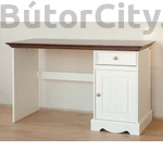 Kép 4/10 - Brigitte kicsi íróasztal fehér-dió