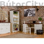 Kép 8/9 - Brigitte komód 02 fehér-dió