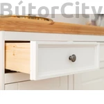 Kép 3/4 - Brigitte komód 04 fehér-fenyő