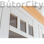 Kép 7/7 - Belluno Elegante széles vitrin fenyő tetőlap