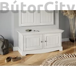 Kép 2/7 - Belluno Elegante cipősszekrény, fehér
