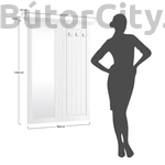 Kép 2/4 - Brigitte fogas panel + tükör