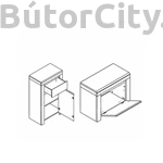Kép 2/2 - Rico előszobafal