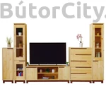 Kép 7/20 - Lexa végig üveges, keskeny, jobbos szekrény (32)