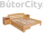 Kép 2/3 - Sára egyenes ágykeret + borda (3905/90)