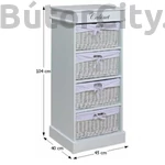 Kép 2/2 - Blanco tároló komód