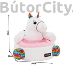 Kép 5/8 - Bufel unikornis babzsák