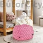 Kép 2/4 - Gomby babzsák (rózsaszín-fehér)