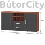 Kép 2/3 - Cheris nagy komód (Typ05)