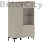 Kép 1/6 - Domca alacsony vitrin (1D1W/140)