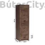 Kép 2/5 - Infinity 02 szekrény