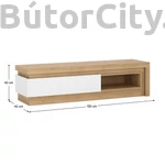 Kép 2/4 - Leonardo TV-állvány - nyitott