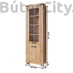 Kép 2/6 - Moratiz vitrin (1D1W)
