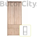 Kép 2/4 - Norty szekrény 4D1S (Typ 2)