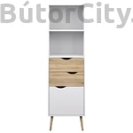 Kép 1/6 - Oslo könyves szekrény 75382