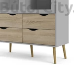 Kép 3/7 - Oslo vitrines szekrény 75462