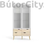 Kép 1/7 - Oslo vitrines szekrény 75462